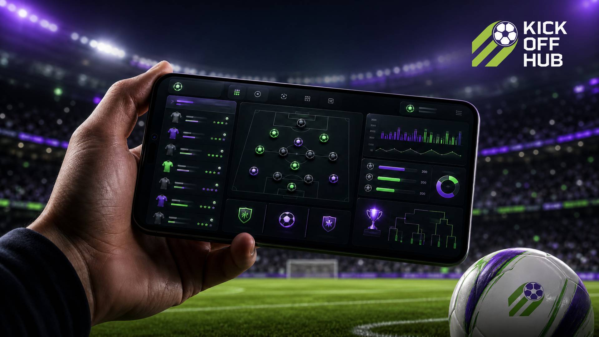 Kickoff Hub: The Complete Football Management Platform